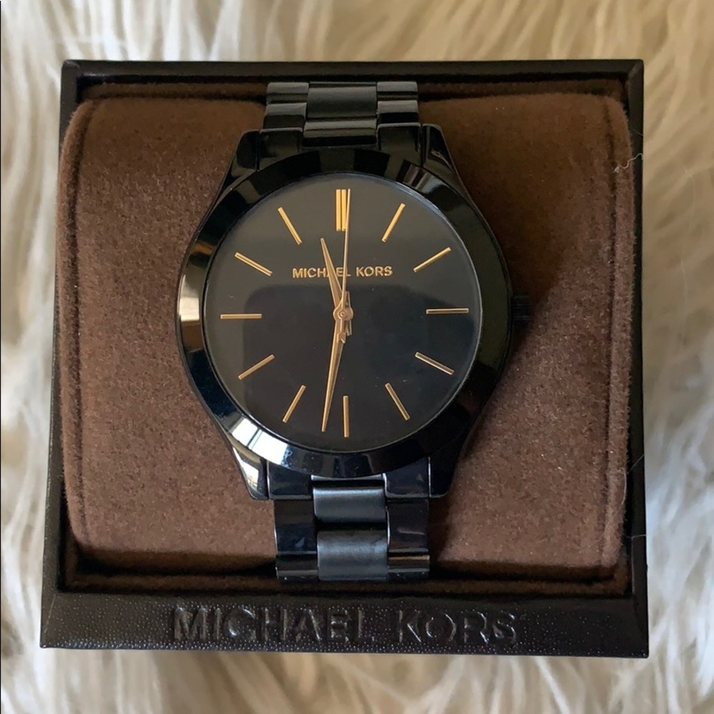 Michael Kors black watch